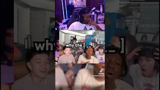 Duke reacts to insane glaze from young dabo🙏🏽😭 #duke #funny  #kai #youngdabo #shorts #fyp