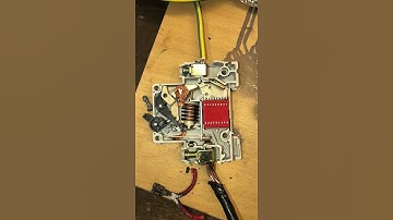 Inside an MCB (Circuit breaker) tripping in Slow Motion