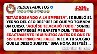 El yerno del director ejecutivo me despidió por “entrenamiento”, así que hice colapsar toda su...