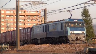 ブルーサンダーEH200-17牽引高速貨物6082ﾚ　焼島→隅田川