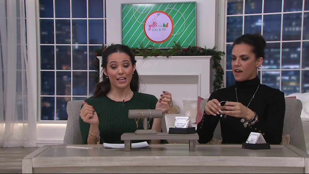 Alex and Ani Because I Love You Charm Bangle on QVC