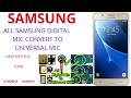all digital mic convert to universal mic samsung mobile mic solution