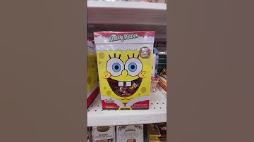 GIANT BOX OF SPONGEBOB SQUAREPANTS 80 KRABBY PATTIES GUMMY CANDY - NICKELODEON YUMMY SWEETS SHORTS