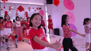 8TV 八度空间 | 2023 新年歌曲 | 活力满分Love You兔 | 小孩舞蹈班 |Move U Dance Fitness Factory