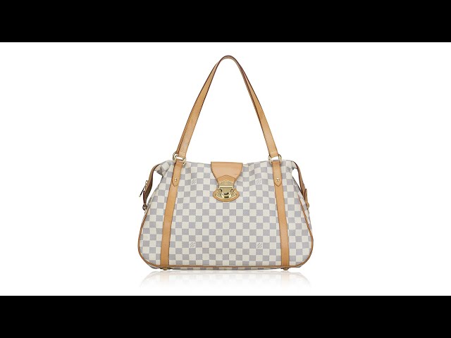 Louis Vuitton Stresa GM White Damier Azur Shoulder Bag – Luxury