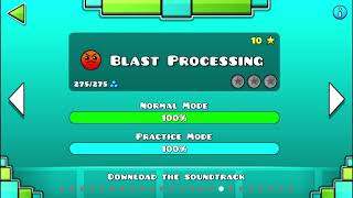 blast processing complete 100%