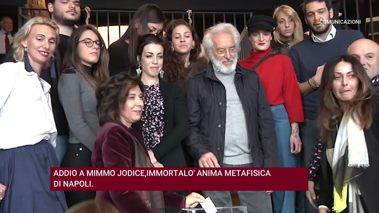 ADDIO A MIMMO JODICE, IMMORTALO' ANIMA METAFISICA DI NAPOLI
