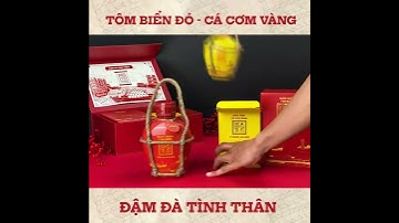 1 Nước Mắm Tĩn Tôm Biển 60N 500Ml Và 1 Nước Mắm Tĩn Cá Cơm Vàng Ruột Đỏ 250 Ml