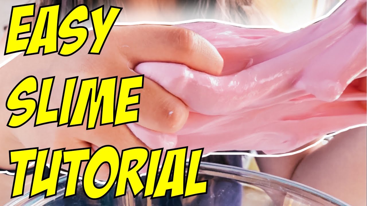 DIY How to Make Slime - Easy Slime Making Tutorial 
