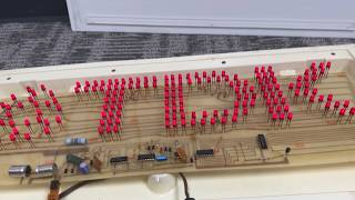 Crazy LED sign from TDK