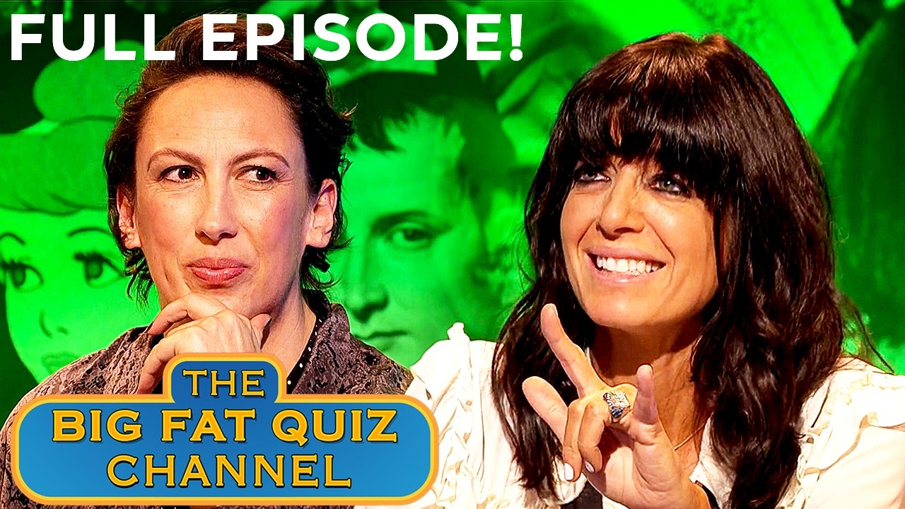 Claudia Winkleman & Miranda Hart Try To Answer Everything | FULL EPISODE | Big Fat Quiz