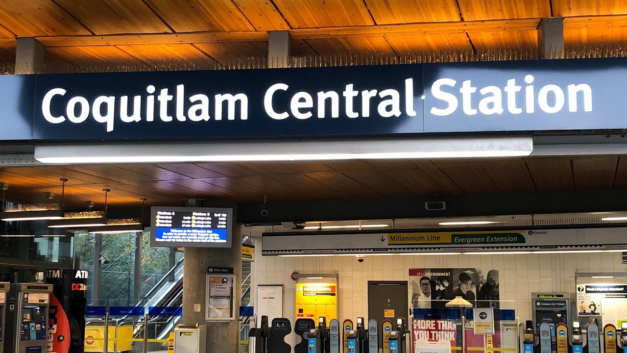 [Train Station] Coquitlam Central Station SkyTrain Millennium Line Oct