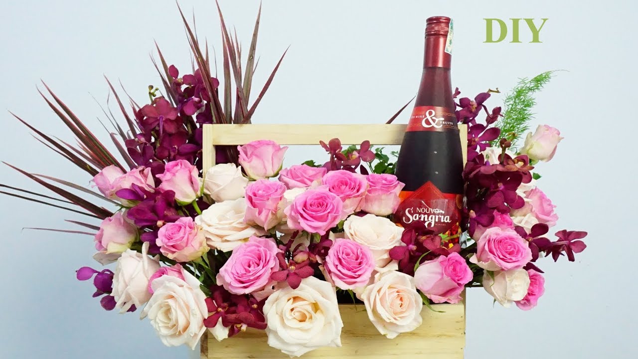 How to make Decoration flower and gift for Happy New Year ? YouTube