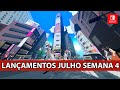 Novos jogos para Nintendo Switch | 25 a 31 de julho 2021