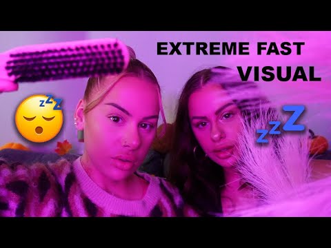 ASMR I EXTREME FAST VISUAL AND MOUTH SOUNDS (attention c'est vraiment INTENSE)