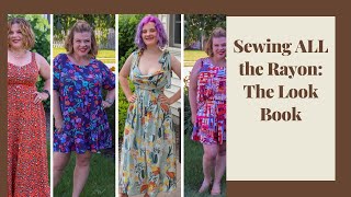 Sewing ALL the Rayon: The Look Book