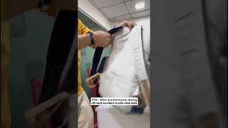 What time do you leave? Oh wait, you're the one who gets shik shak shok! | #shorts