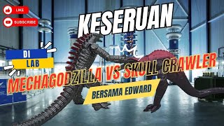 VIDEO REACTION EDWARD - MECHAGODZILLA VS SKULL CRAWLER