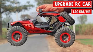 How To Upgrade RC Car JJRC Q36 Brushless Upgrade - Max SPEED 120Km/Hr - 4370KV