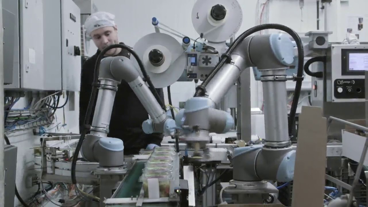 Packaging and Palletizing UR Collaborative Robot