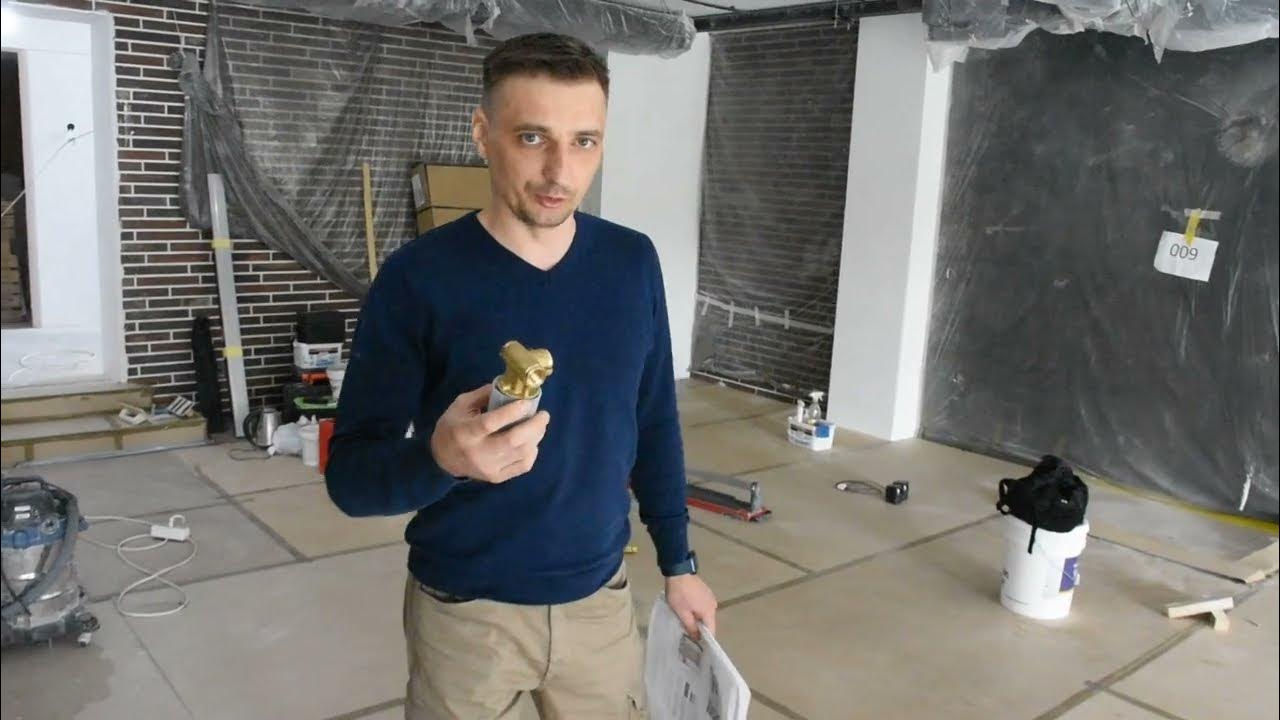 Установка змішувача прихованого монтажу. Сантехніка в будинку.Прихована ...