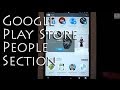 New people section google play store