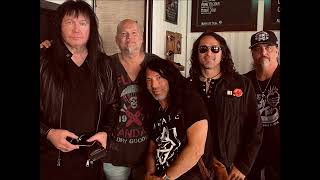 Chris Laney (from 'Pretty Maids') with W.A.S.P.! (Photo W.A.S.P. line up all together 2022)