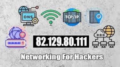 Networking For Hackers! (Common Network Protocols)