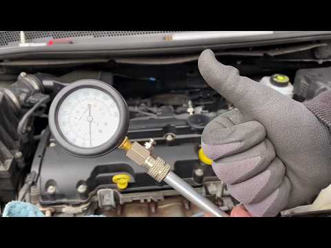 PKW Motor Kompression