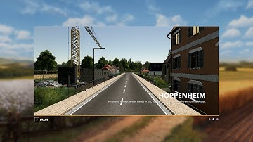 FS19 Map First Look -  Hoppenheim Map v1.0.0.0