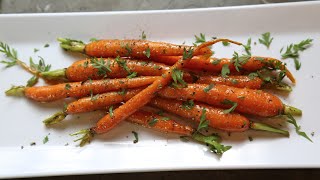 Maple Carrots [Thanksgiving recipe] | SAM THE COOKING GUY