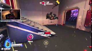Junkrat ult + Roadhog hook bug