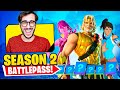 REAZIONE AL PASS BATTAGLIA DELLA STAGIONE 2 CAPITOLO 5! - Fortnite