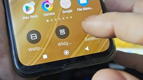 How to add widgets in poco C71 | How to show widgets on home screen poco C71