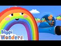 Rainbow Colors | BLIPPI WONDERS | Super Kids Cartoons &amp; Songs | MOONBUG KIDS - Superheroes