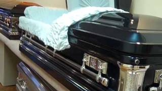 18 Gauge Royal Blue Casket