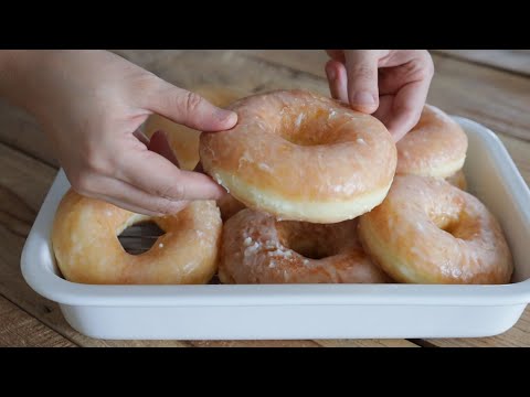 Fluffy Glazed Donut Recipe