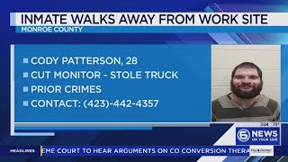 Search underway for inmate who fled work release in Sweetwater