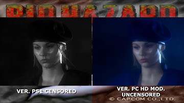 Resident Evil 1 1996 INTRO - Uncensored VS Censored - PS1 vs HD MOD PC [BIOHAZARD] Classic