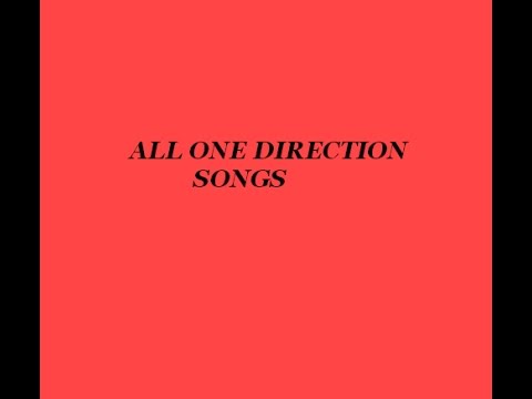 ALL ONE DIRECTION LYRICS UP TO DATE MARCH 2015