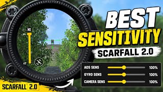 SCARFALL 2.0 BEST SENSITIVITY 🔥 | ZERO RECOIL FULL GUIDE 2026