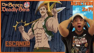 ☀️ MEET ESCANOR - THE LION SIN OF PRIDE ☀️ | Seven Deadly Sins 2x14 - Master of the Sun | Reaction