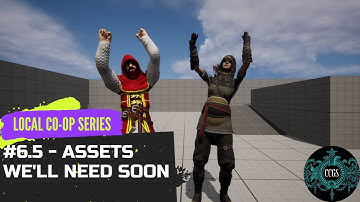 Unreal Engine 5 Split Screen Survival Series #6.5 Adding Some Assets #unrealengine #ue5