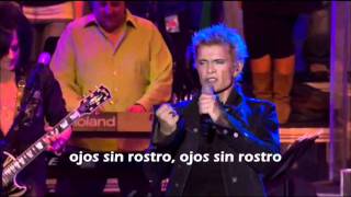 Billy Idol - Eyes Without a Face (Subtítulos español)
