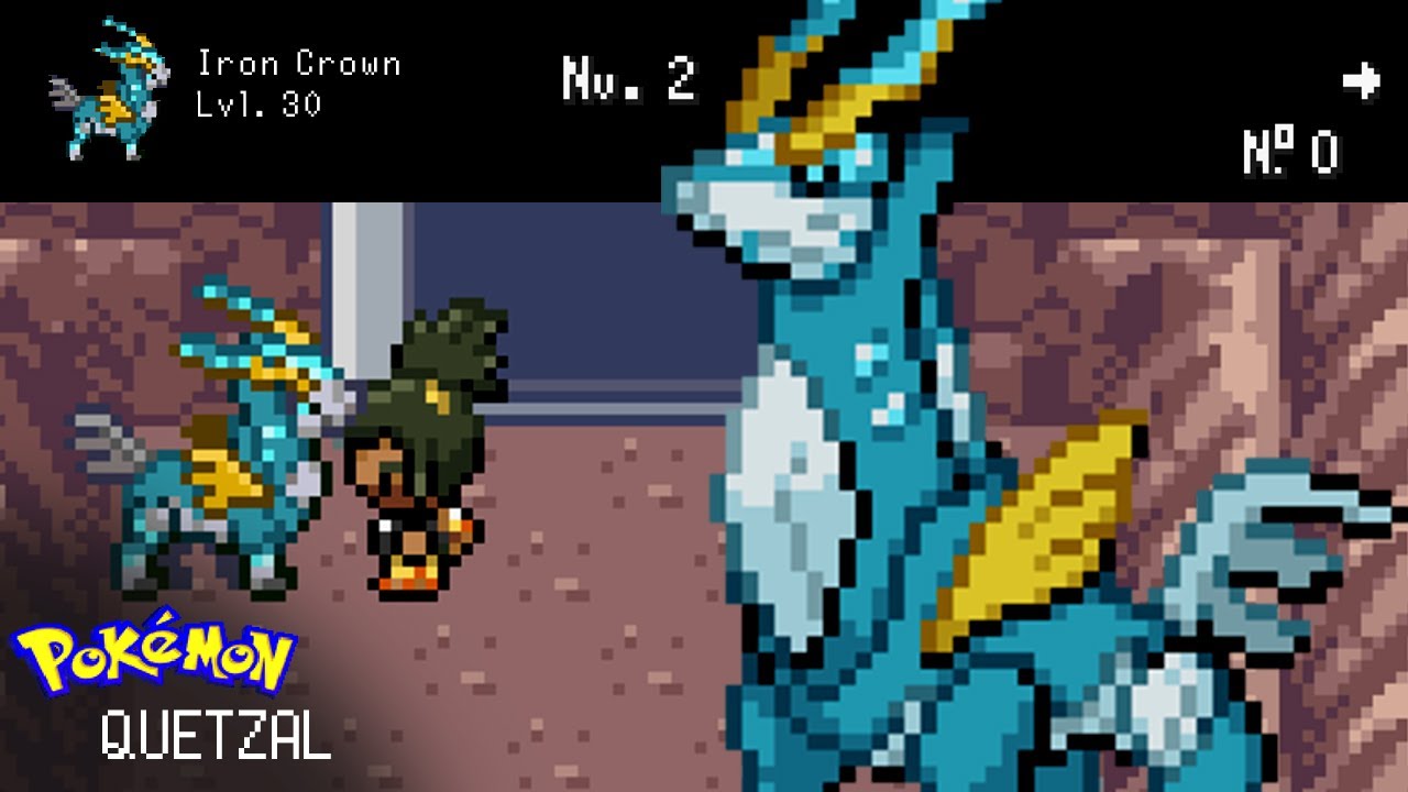 CÓMO CONSEGUIR a FERROTESTA (IRON CROWN) en Pokémon Quetzal 8.0 ...