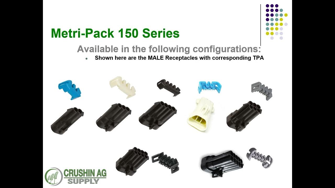 Metri Pack 150 Series Connectors YouTube