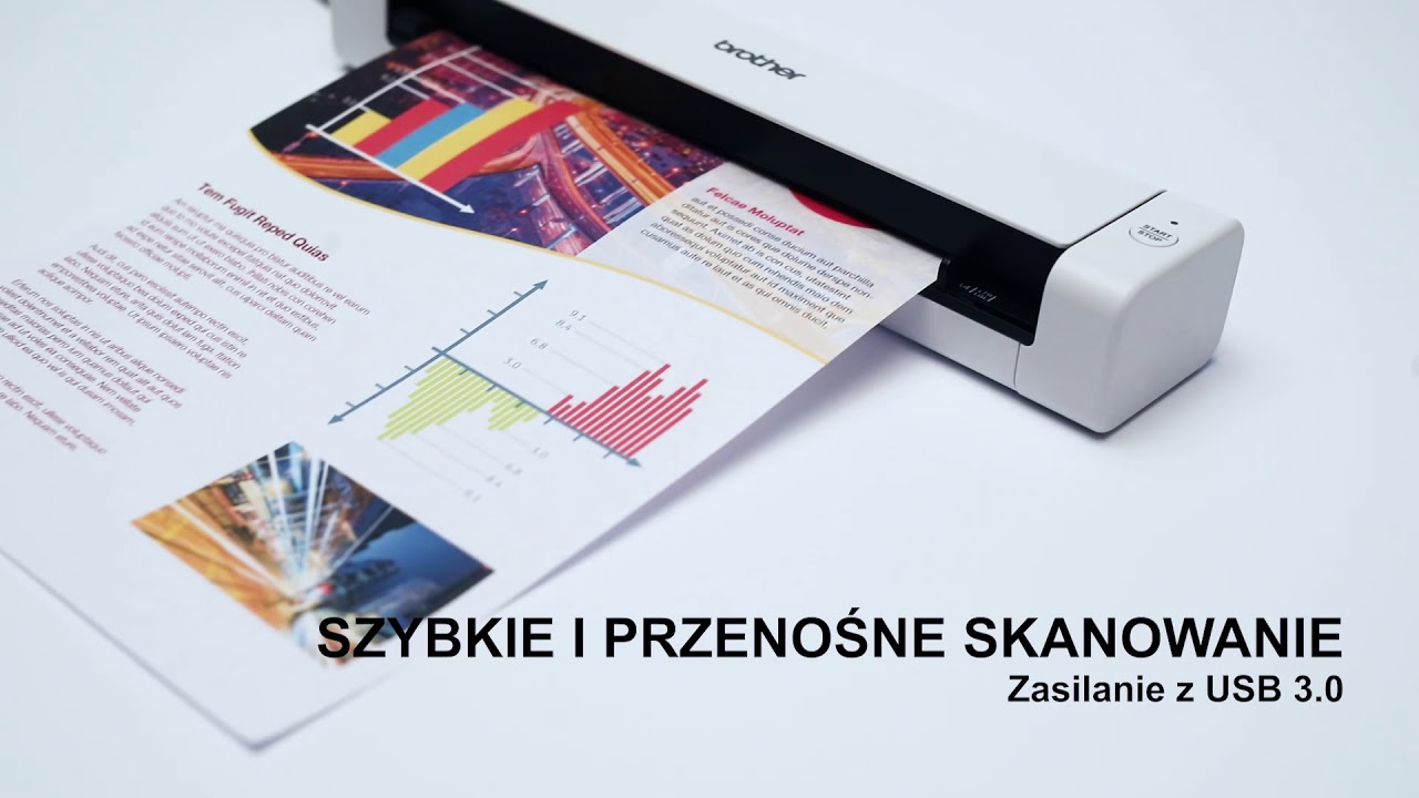 Przenośny skaner Brother DS-740D z serii DSmobile