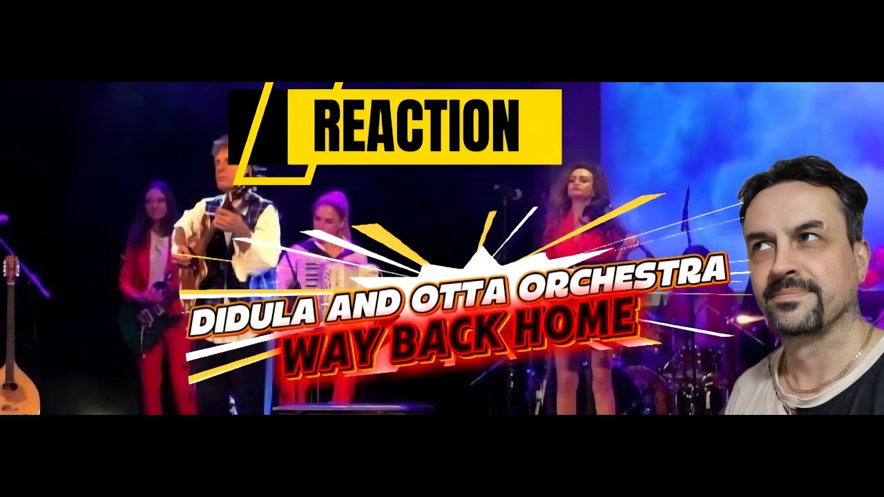 Didula & OTTA-orchestra - Way Back Home (Live in St. Petersburg  2020) REACTION