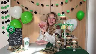 Starbucks Party for My Birthday! Starbucks Party for My Birthday!