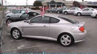MTN VIEW traded for a 2003 HYUNDAI TIBURON GT in CHATTANOOGA 37408 2003 Hyundai Tiburon Black